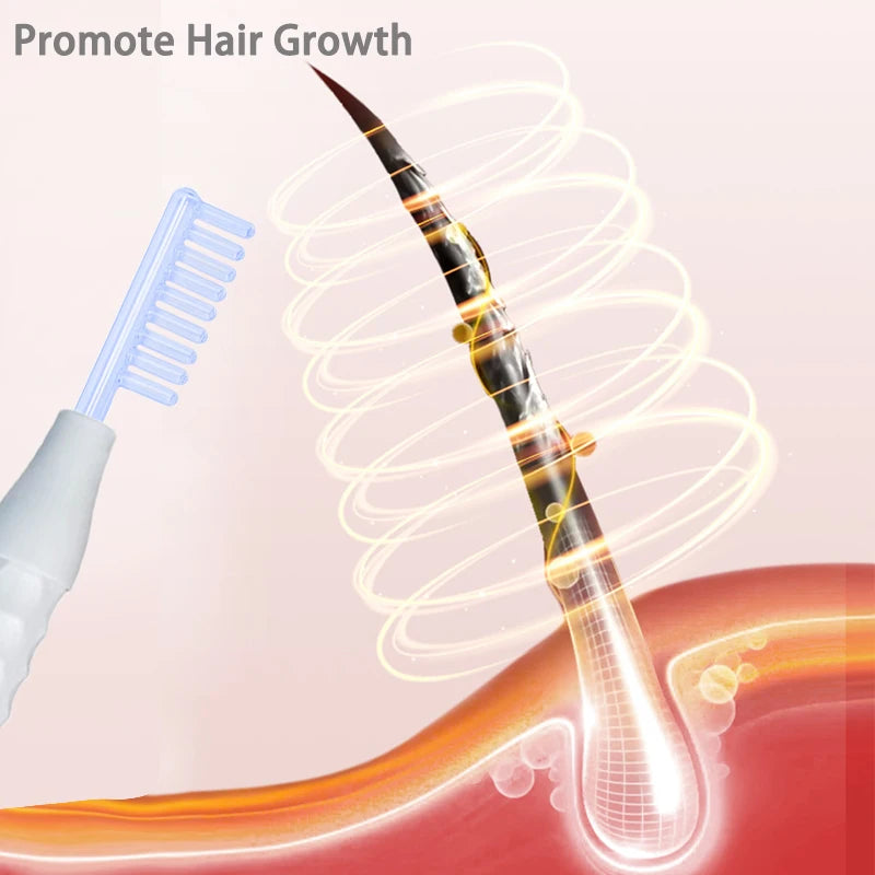 High-Frequency Scalp Massage Comb – Anti-Hair Loss Treatment 